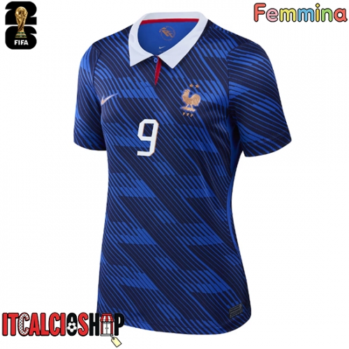 Francia Marcus Thuram #9 Prima Maglia Femmina Mondiali 2026 Manica Corta